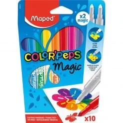 Maped Writing Pens & Pencils Color'peps Magic Felt Pens 10 Pack