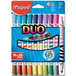 Maped Color'Peps Duo Felt Pens Writing Pens & Pencils