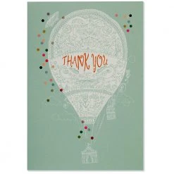 Peter Pauper Press - Thank You Note Up, Up, And Away Social Stationery