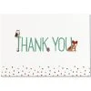 Peter Pauper Press Social Stationery Thank You Note Woodland Friends