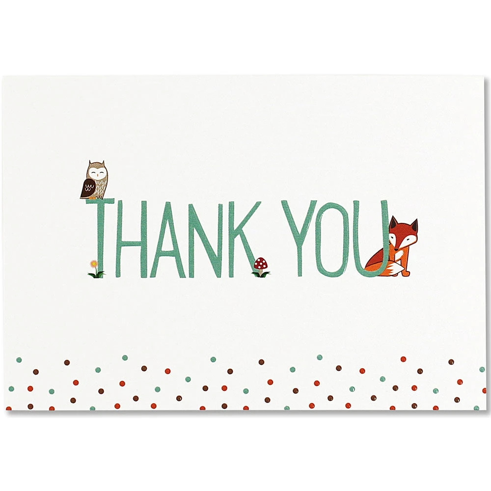 Peter Pauper Press Social Stationery Thank You Note Woodland Friends 3 Peter Pauper Press Social Stationery Thank You Note Woodland Friends