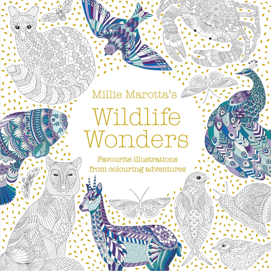 Millie Marotta's Wildlife Wonders Drawing & Colouring 3 Millie Marotta's Wildlife Wonders Drawing & Colouring