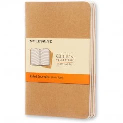 Notebooks And Journals Moleskine Cahier 3 Set Pocket Ruled