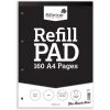 Books, Pads & Albums Silvine A4 Refill Pad Plain