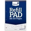 Silvine A4 Refill Pad 5mm Quadrille