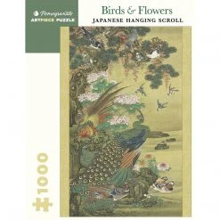 Pomegranate Contemporary And Traditional Jigsaws Birds & Flowers: Japanese Hanging Scroll 1000-piece Jigsaw Puzzle