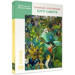 Pomegranate Charles Lynn Bragg: City Limits 1000-piece Jigsaw Puzzle Contemporary And Traditional Jigsaws