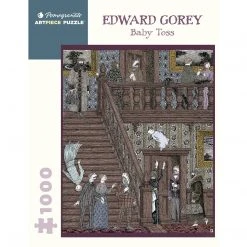 Pomegranate Edward Gorey: Baby Toss 1000-piece Jigsaw Puzzle Contemporary And Traditional Jigsaws