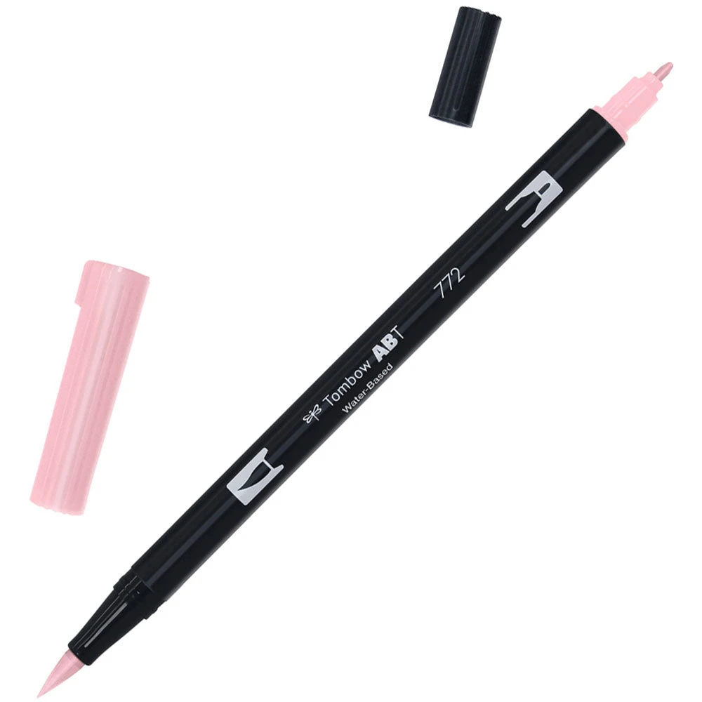 Drawing & Colouring Tombow Dual Tip Brush Pen - Blush 3 Drawing & Colouring Tombow Dual Tip Brush Pen - Blush