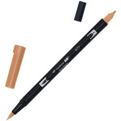 Tombow Dual Tip Brush Pen - Saddle Brown