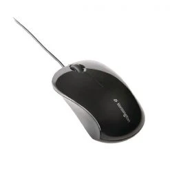 Kensington ValuMouse Three-Button Wired Mouse Black K72110EU Desk Essentials