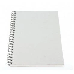 Frisk Greyboard Spiral Cartridge Book 220gsm 30s Long Edge A4