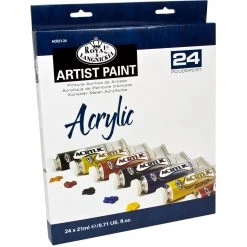 Royal & Langnickel 21ml Acrylic Paint 24 Tubes