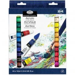 Royal & Langnickel 12ml Acrylic Paint 24 Tubes