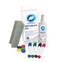 AF Whiteboard Cleaning Kit AWBlack 000 Wall Boards