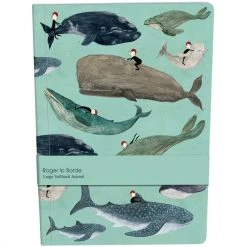 Roger La Borde -Night And Day Large Softback Journal Notebooks And Journals