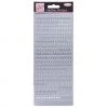 Anitas Outline Stickers - Small Numbers - Silver