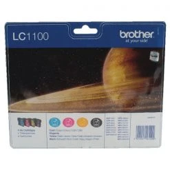 Inkjet Cartridges Brother LC-1100 Black /Cyan/magenta/Yellow Inkjet Cartridge LC1100VALBP
