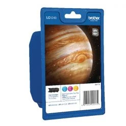 Brother LC-1240 Cyan/Magenta/Yellow Inkjet Cartridges LC1240RBWBP