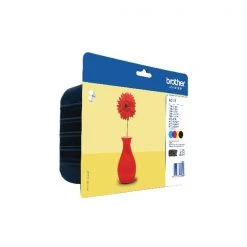 Brother LC-121 Cyan/Magenta/Yellow/Black Inkjet Cartridges LC121VALBP
