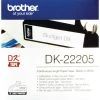 Brother Black On White Continuous Length Paper Tape 62mm DK22205
