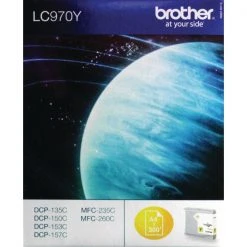 Brother LC-970Y Yellow Inkjet Cartridge