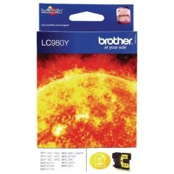 Inkjet Cartridges Brother LC980Y Yellow Inkjet Cartridge