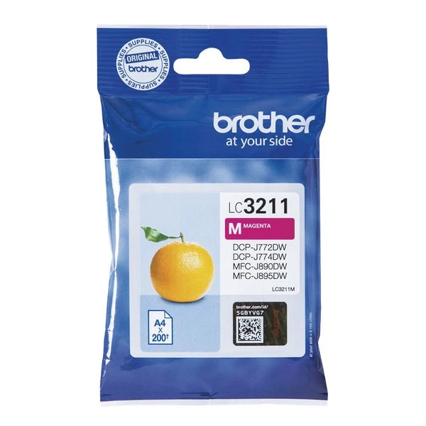 Brother Ink Cartridge Magenta LC3211M 3 Brother Ink Cartridge Magenta LC3211M