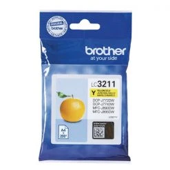 Brother Ink Cartridge Yellow LC3211Y Inkjet Cartridges