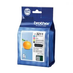 Brother LC3211 CMYK Ink Cartridge Value Pack LC3211VAL Inkjet Cartridges