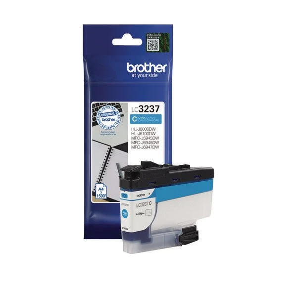 Brother LC3237C Cyan Ink Cartridge LC3237C 3 Brother LC3237C Cyan Ink Cartridge LC3237C