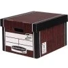Filing & Folders Bankers Box Woodgrain Tall Premium Storage Box 7260503