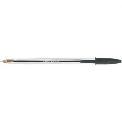 Writing Pens & Pencils Bic Cristal Ballpoint Pen Medium Black 837363