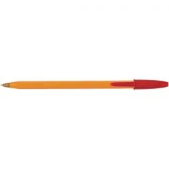 Bic Orange Fine Ballpoint Pen Red 1199110112