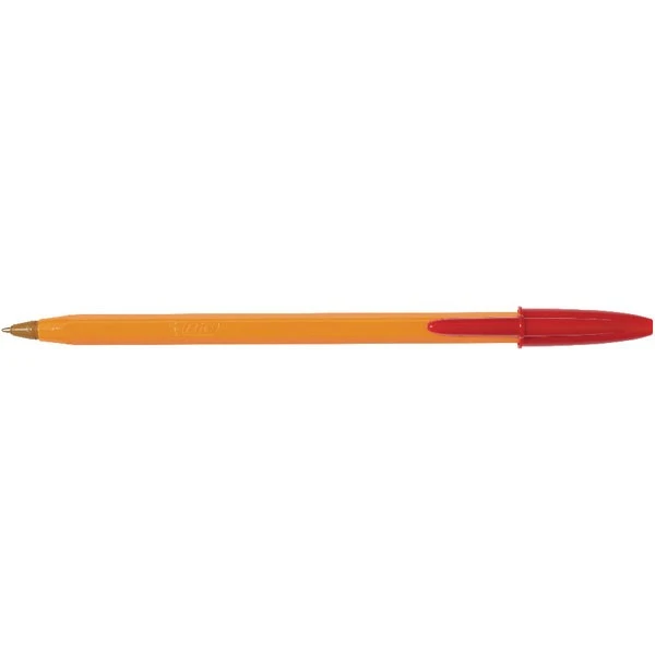 Bic Orange Fine Ballpoint Pen Red 1199110112 3 Bic Orange Fine Ballpoint Pen Red 1199110112