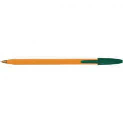 Bic Orange Fine Ballpoint Pen Green 1199110113