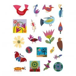 Pomegranate Lisa Houck: Birds, Bugs, Beasts & Blossoms Sticker Book