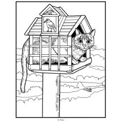 Pomegranate Mimi Vang Olsen: Cats Coloring Book Adult Colouring Books 7 Pomegranate Mimi Vang Olsen: Cats Coloring Book Adult Colouring Books