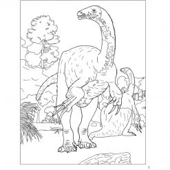 Pomegranate Dinosaurs Coloring Book