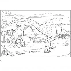 Pomegranate Dinosaurs Coloring Book