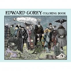 Pomegranate Adult Colouring Books Edward Gorey Coloring Book