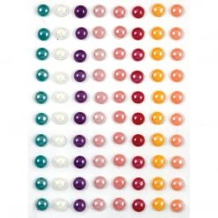 Craft Consortium Midnight Flight - Adhesive Enamel Dots Craft Embellishments