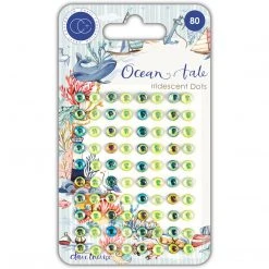 Craft Embellishments Craft Consortium Ocean Tale - Iridescent Dots
