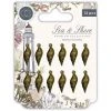 Craft Consortium Sea & Shore - Shells - Metal Charms Craft Embellishments 2 Craft Consortium Sea & Shore - Shells - Metal Charms Craft Embellishments