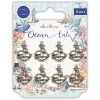Craft Embellishments Craft Consortium Ocean Tale - Metal Charms - Anchors