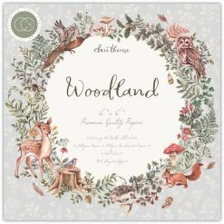 Craft Consortium Woodland 6x6 Craft Paper