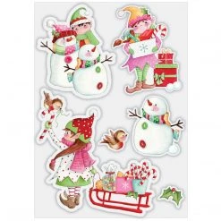 Craft Consortium Made By Elves - Stamp Set - Candy 8 Craft Consortium Made By Elves - Stamp Set - Candy
