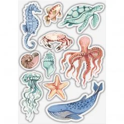 Stamps, Stamping And Linocut Craft Consortium Ocean Tale - Stamp Set - Sea Life