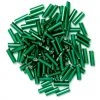 Craft Factory Bugle Beads 6mm: Green