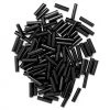 Craft Factory Bugle Beads 6mm: Black CLEARANCE